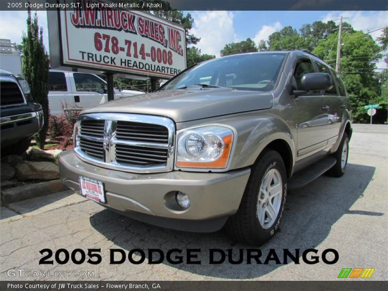 Light Khaki Metallic / Khaki 2005 Dodge Durango SLT