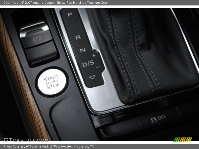 Shiraz Red Metallic / Titanium Gray 2014 Audi A5 2.0T quattro Coupe