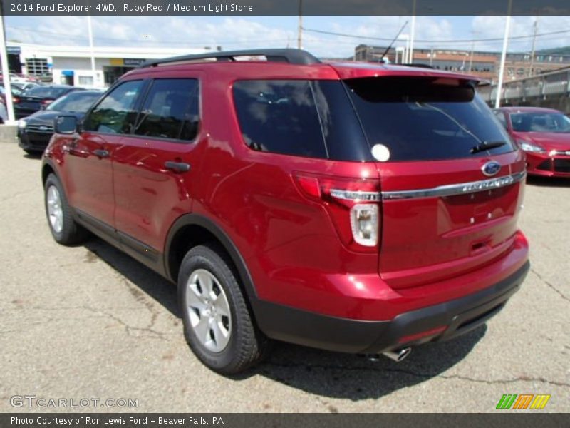  2014 Explorer 4WD Ruby Red