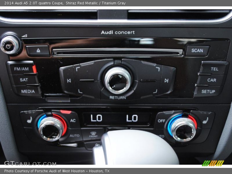 Controls of 2014 A5 2.0T quattro Coupe