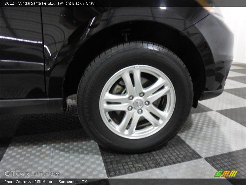 Twilight Black / Gray 2012 Hyundai Santa Fe GLS