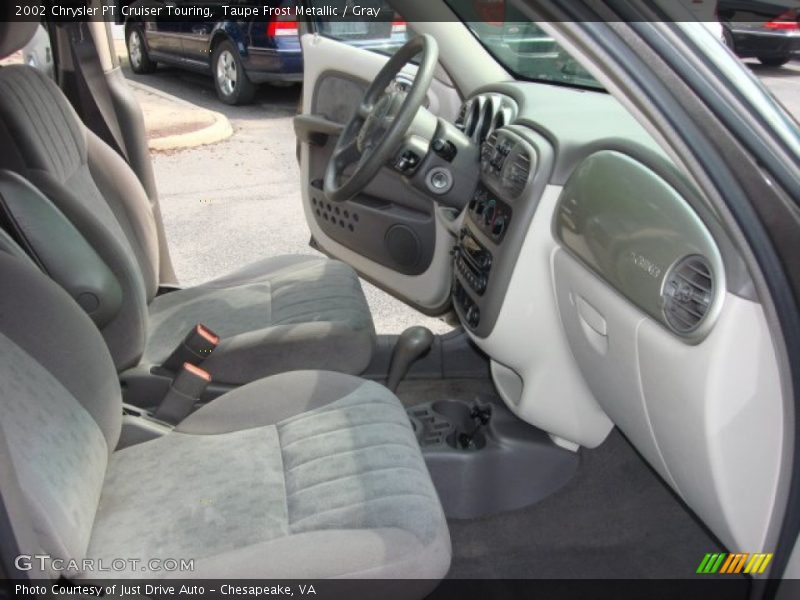 Taupe Frost Metallic / Gray 2002 Chrysler PT Cruiser Touring