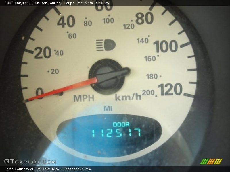 Taupe Frost Metallic / Gray 2002 Chrysler PT Cruiser Touring
