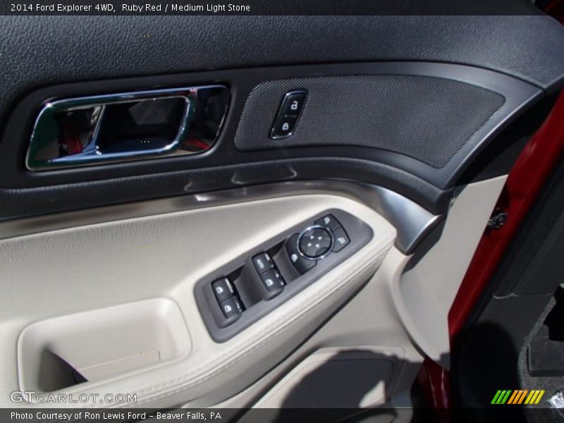 Ruby Red / Medium Light Stone 2014 Ford Explorer 4WD