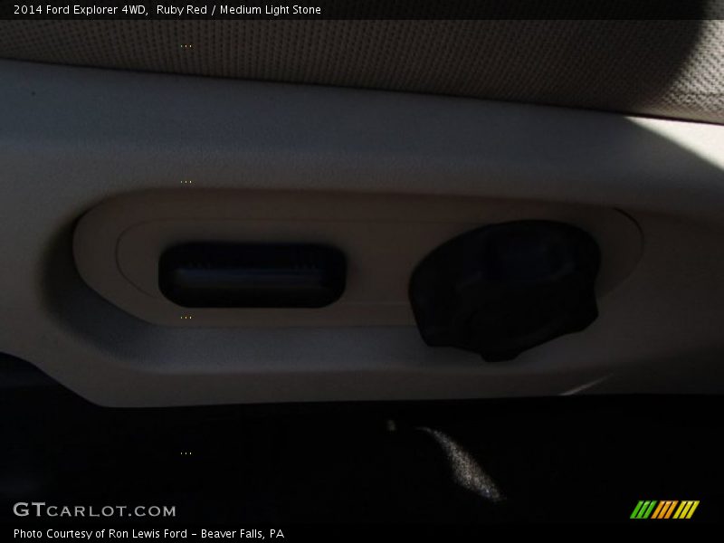 Ruby Red / Medium Light Stone 2014 Ford Explorer 4WD