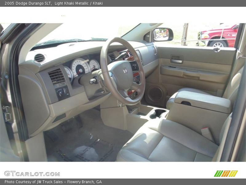 Light Khaki Metallic / Khaki 2005 Dodge Durango SLT
