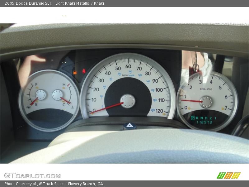 Light Khaki Metallic / Khaki 2005 Dodge Durango SLT