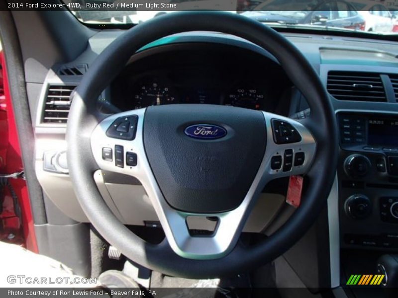 2014 Explorer 4WD Steering Wheel