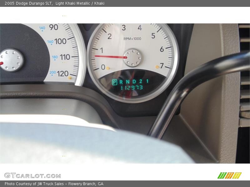 Light Khaki Metallic / Khaki 2005 Dodge Durango SLT