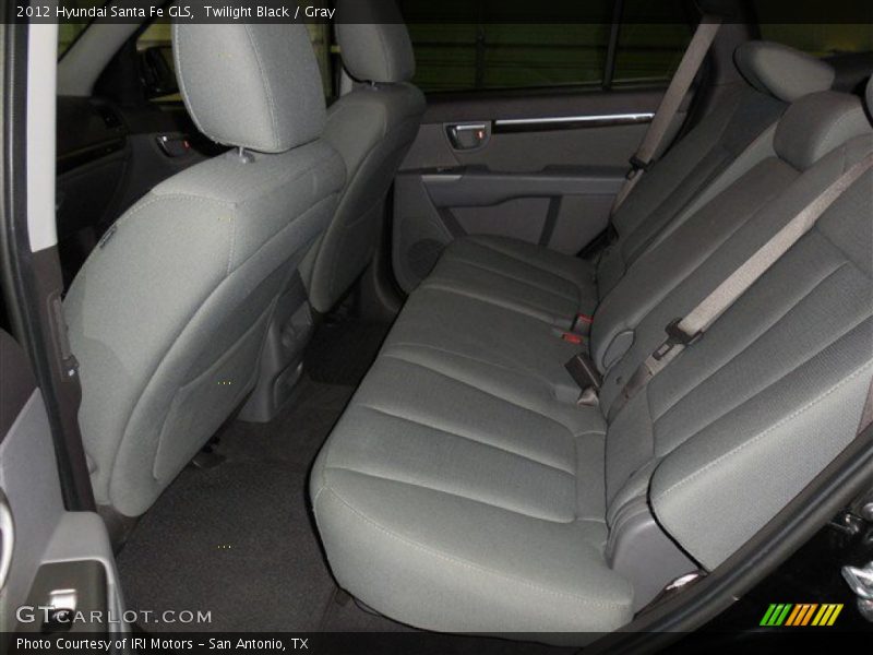 Twilight Black / Gray 2012 Hyundai Santa Fe GLS