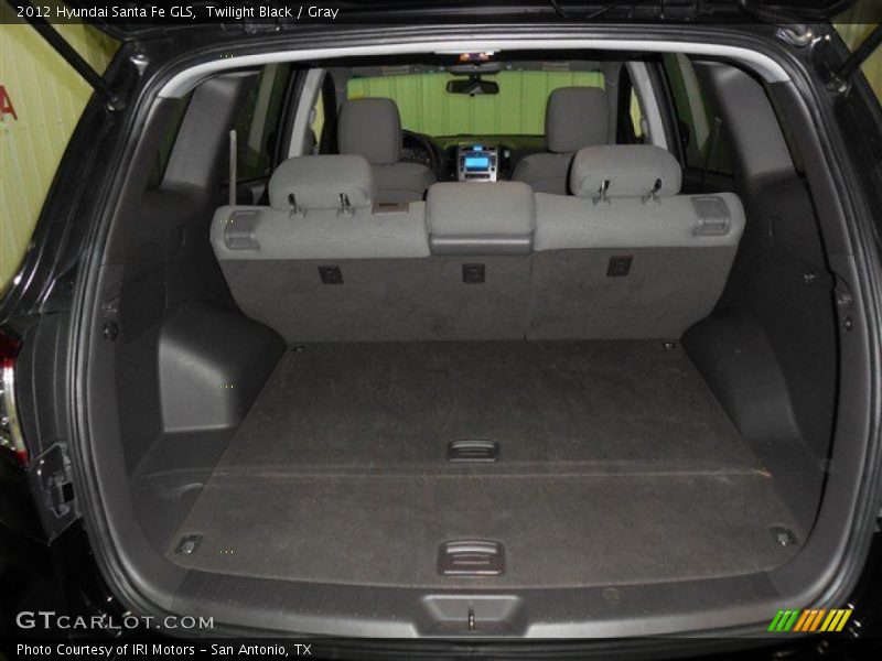 Twilight Black / Gray 2012 Hyundai Santa Fe GLS