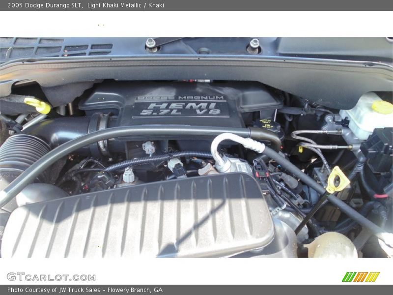 Light Khaki Metallic / Khaki 2005 Dodge Durango SLT