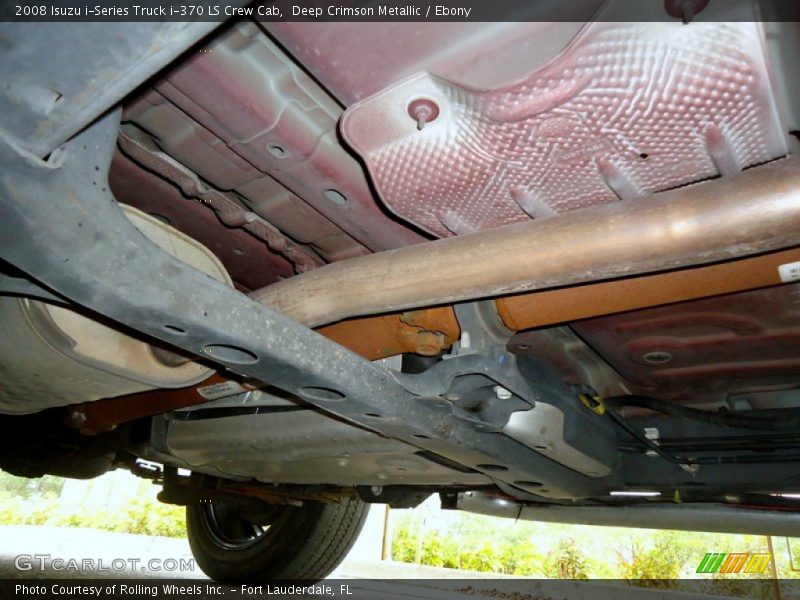 Undercarriage of 2008 i-Series Truck i-370 LS Crew Cab
