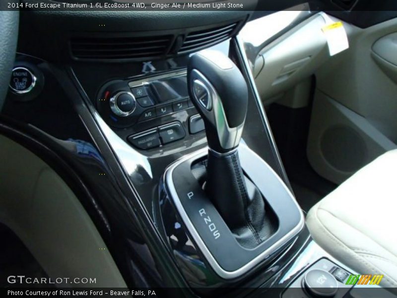 Ginger Ale / Medium Light Stone 2014 Ford Escape Titanium 1.6L EcoBoost 4WD