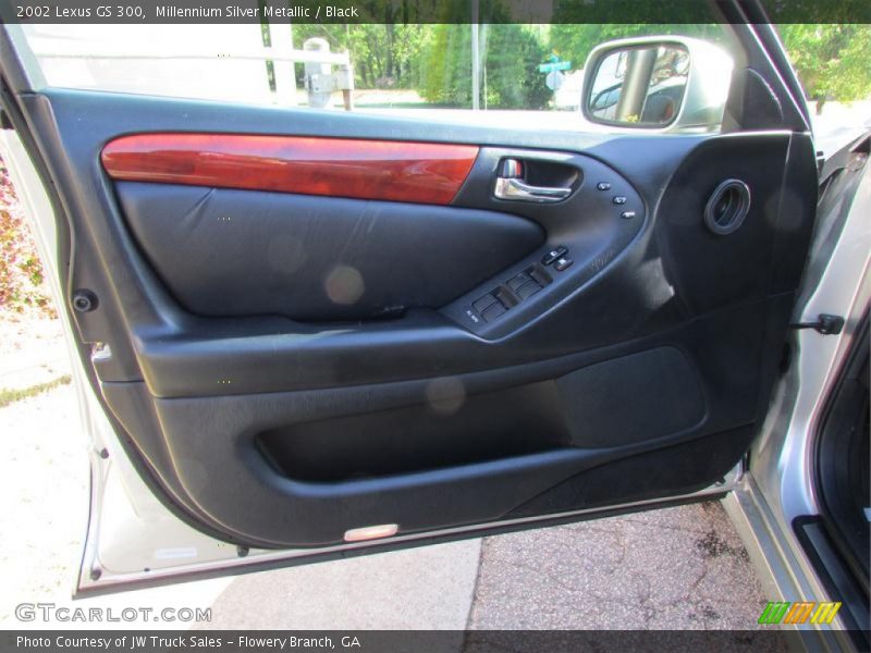 Millennium Silver Metallic / Black 2002 Lexus GS 300