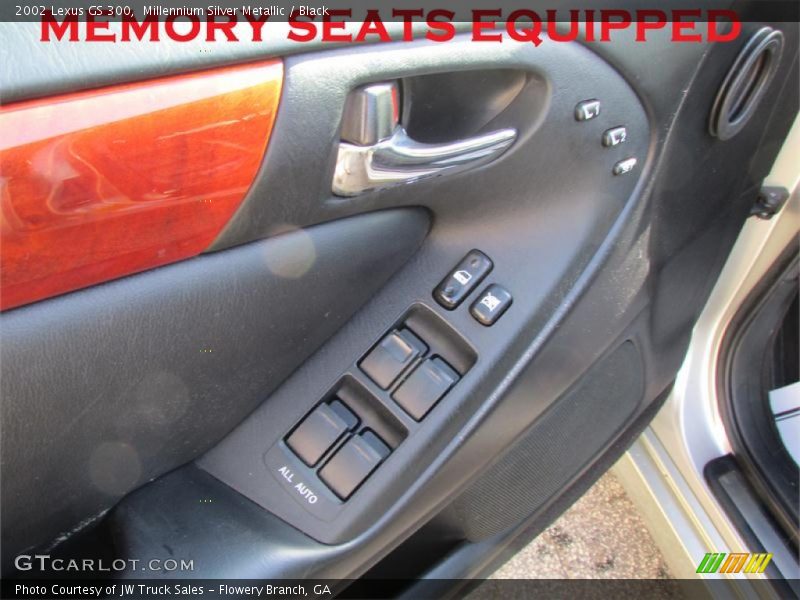 Millennium Silver Metallic / Black 2002 Lexus GS 300