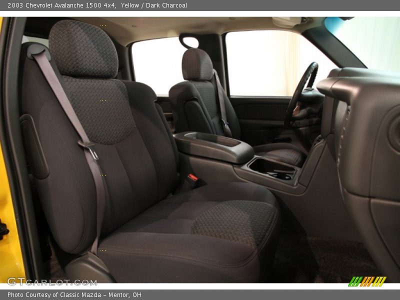 Yellow / Dark Charcoal 2003 Chevrolet Avalanche 1500 4x4