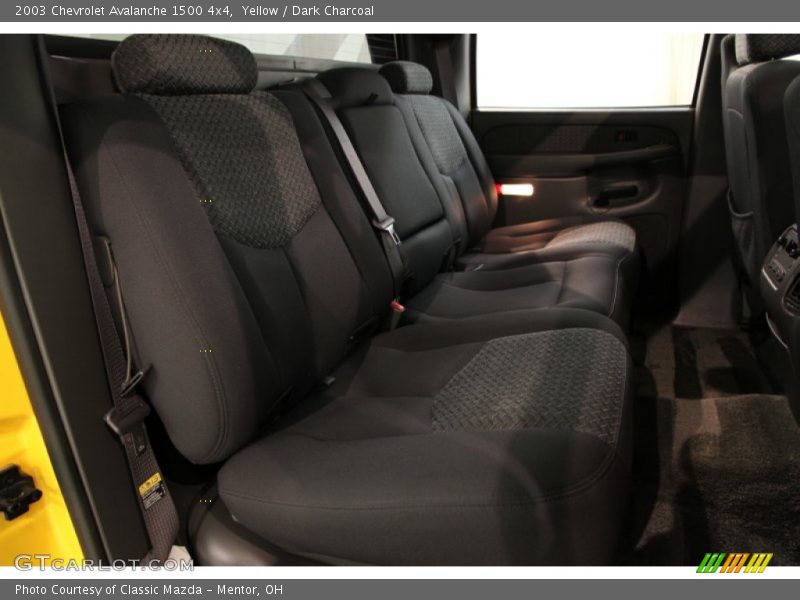 Yellow / Dark Charcoal 2003 Chevrolet Avalanche 1500 4x4