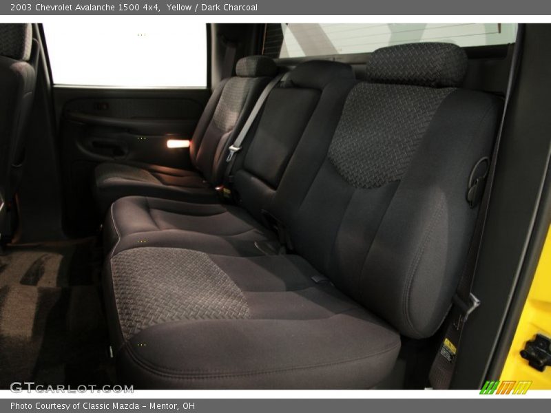 Yellow / Dark Charcoal 2003 Chevrolet Avalanche 1500 4x4