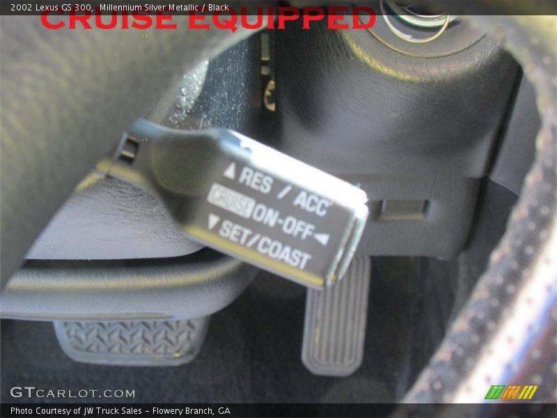 Millennium Silver Metallic / Black 2002 Lexus GS 300