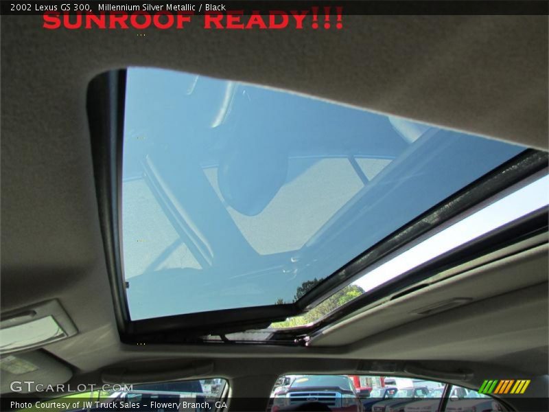 Millennium Silver Metallic / Black 2002 Lexus GS 300
