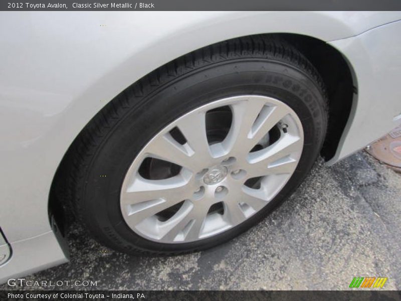 Classic Silver Metallic / Black 2012 Toyota Avalon