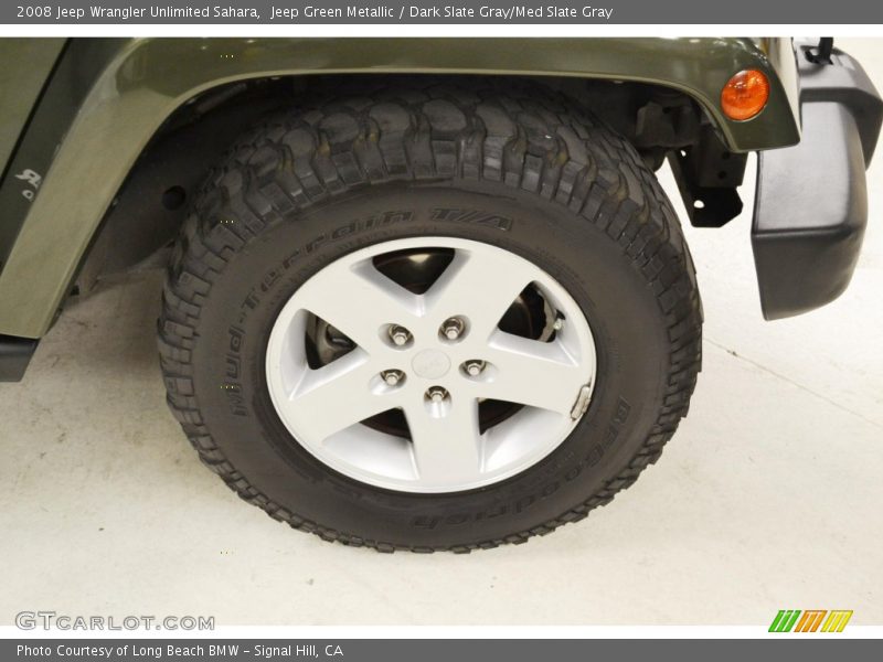 Jeep Green Metallic / Dark Slate Gray/Med Slate Gray 2008 Jeep Wrangler Unlimited Sahara