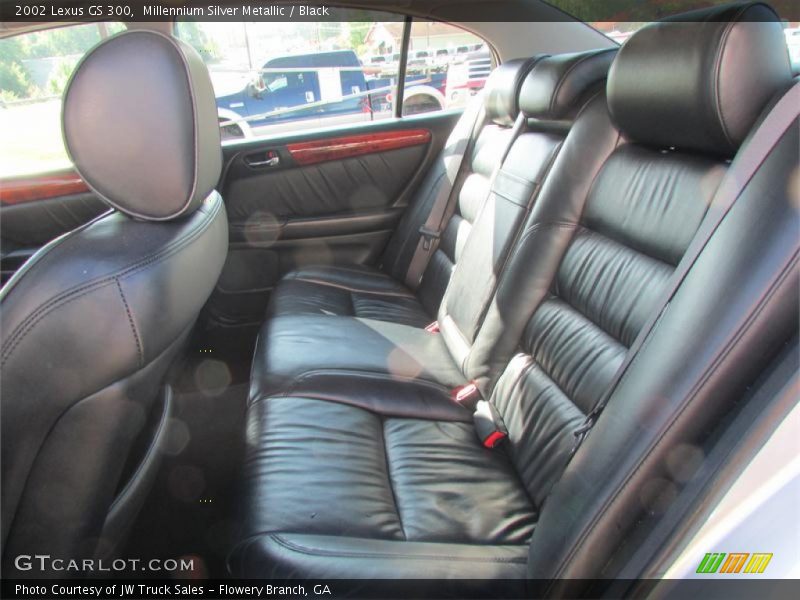 Millennium Silver Metallic / Black 2002 Lexus GS 300