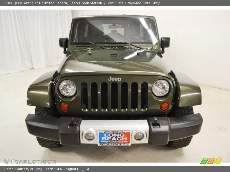 Jeep Green Metallic / Dark Slate Gray/Med Slate Gray 2008 Jeep Wrangler Unlimited Sahara