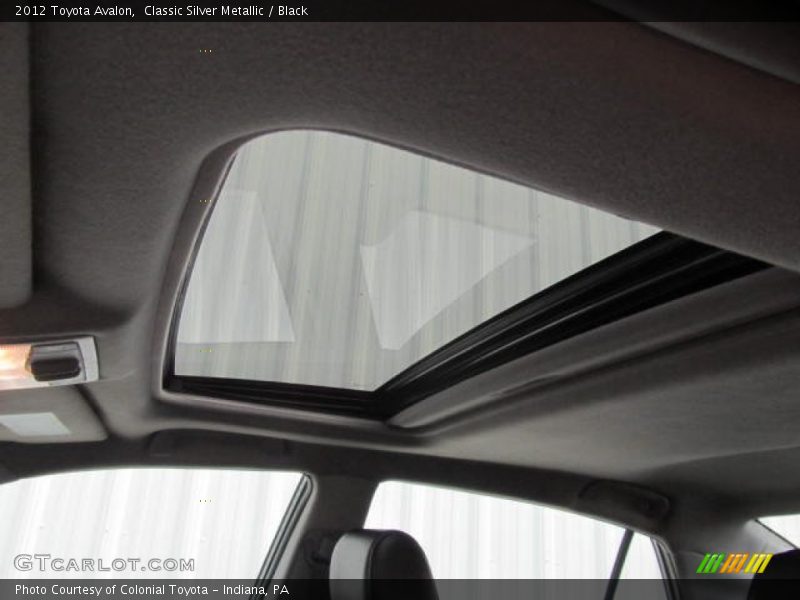 Classic Silver Metallic / Black 2012 Toyota Avalon