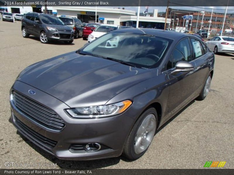 Front 3/4 View of 2014 Fusion SE EcoBoost