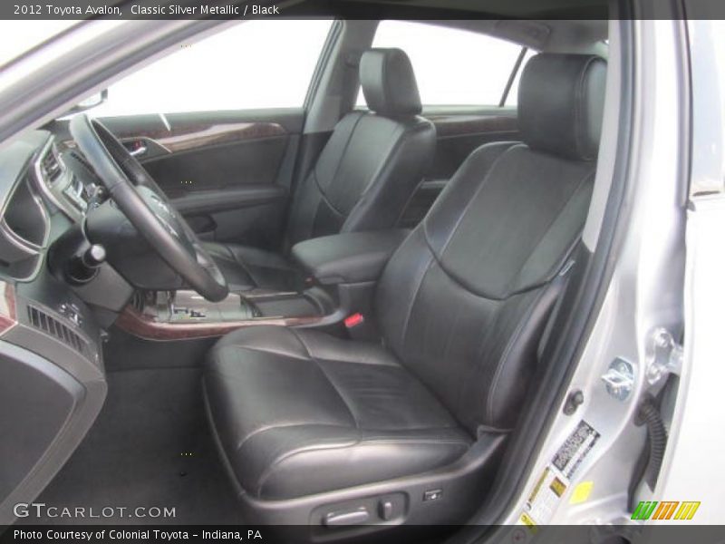Classic Silver Metallic / Black 2012 Toyota Avalon