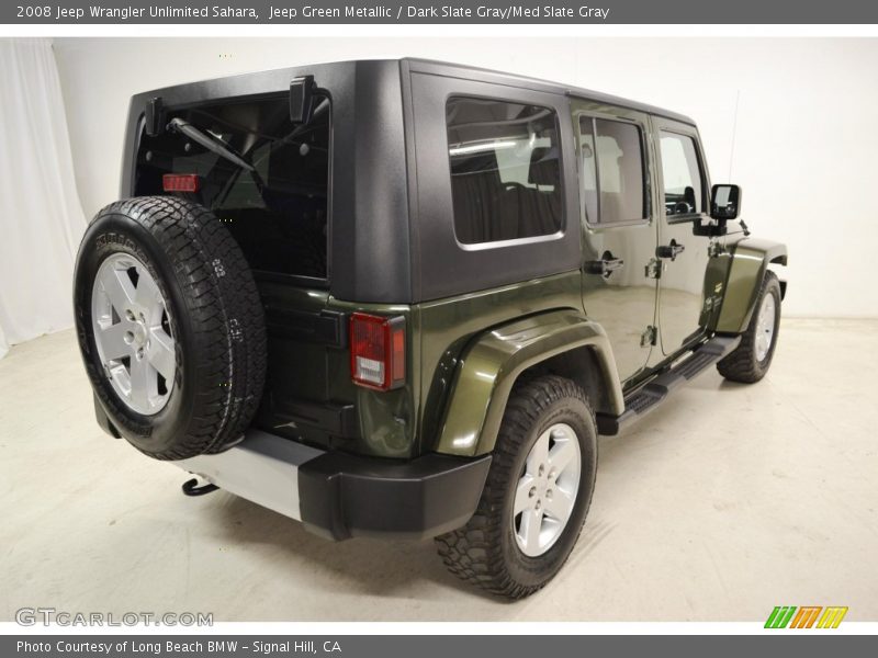 Jeep Green Metallic / Dark Slate Gray/Med Slate Gray 2008 Jeep Wrangler Unlimited Sahara