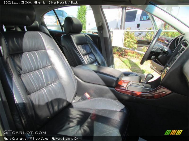 Millennium Silver Metallic / Black 2002 Lexus GS 300