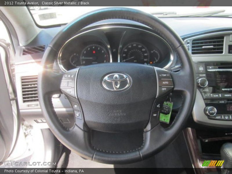 Classic Silver Metallic / Black 2012 Toyota Avalon