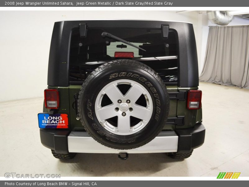 Jeep Green Metallic / Dark Slate Gray/Med Slate Gray 2008 Jeep Wrangler Unlimited Sahara