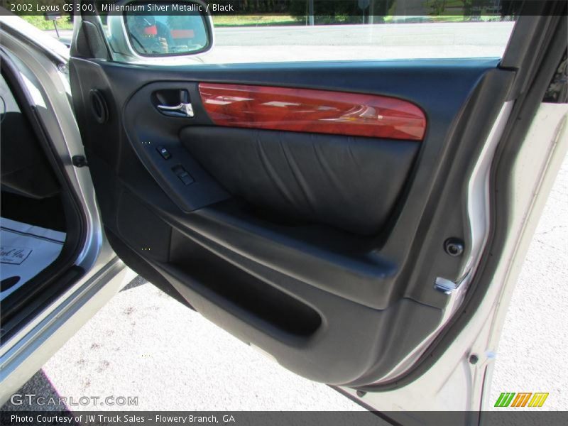 Millennium Silver Metallic / Black 2002 Lexus GS 300