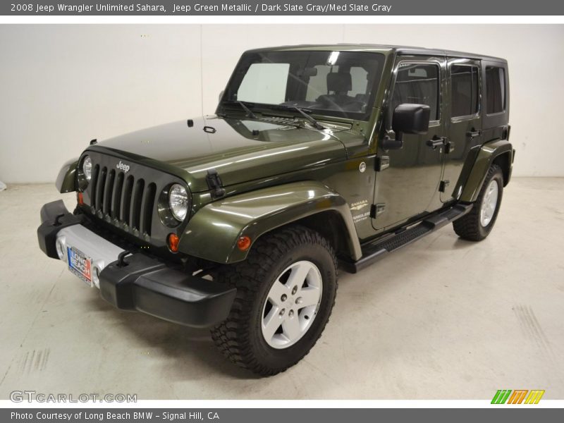 Jeep Green Metallic / Dark Slate Gray/Med Slate Gray 2008 Jeep Wrangler Unlimited Sahara