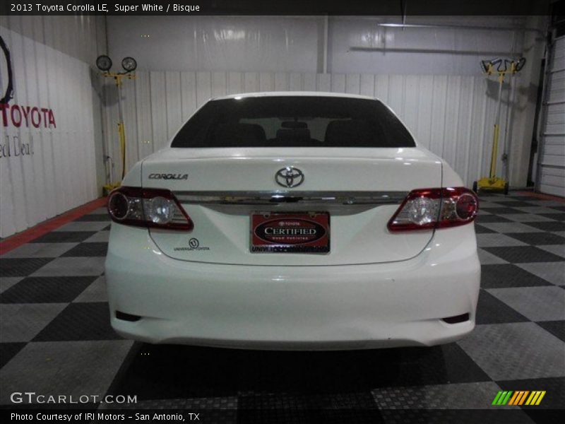 Super White / Bisque 2013 Toyota Corolla LE