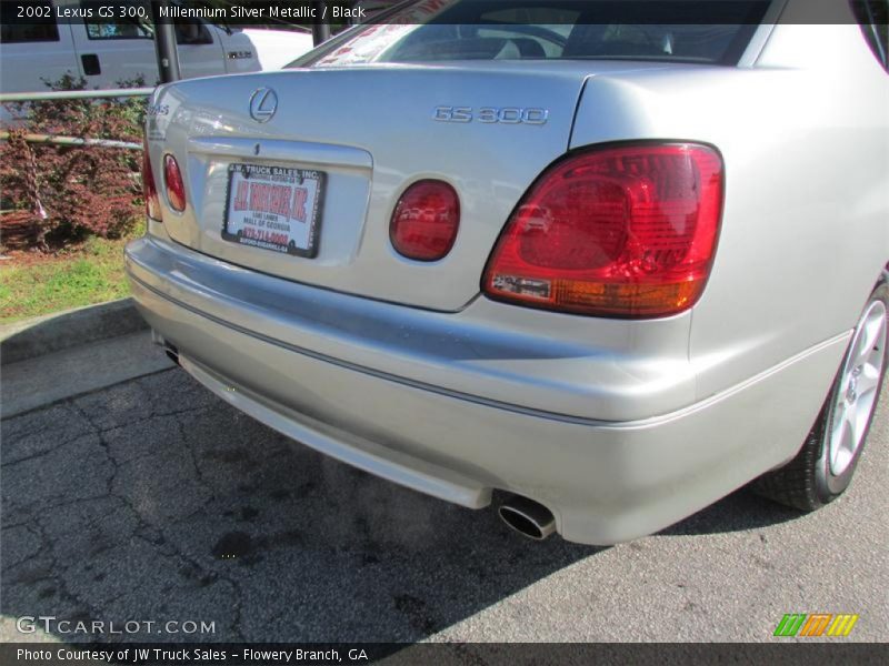 Millennium Silver Metallic / Black 2002 Lexus GS 300