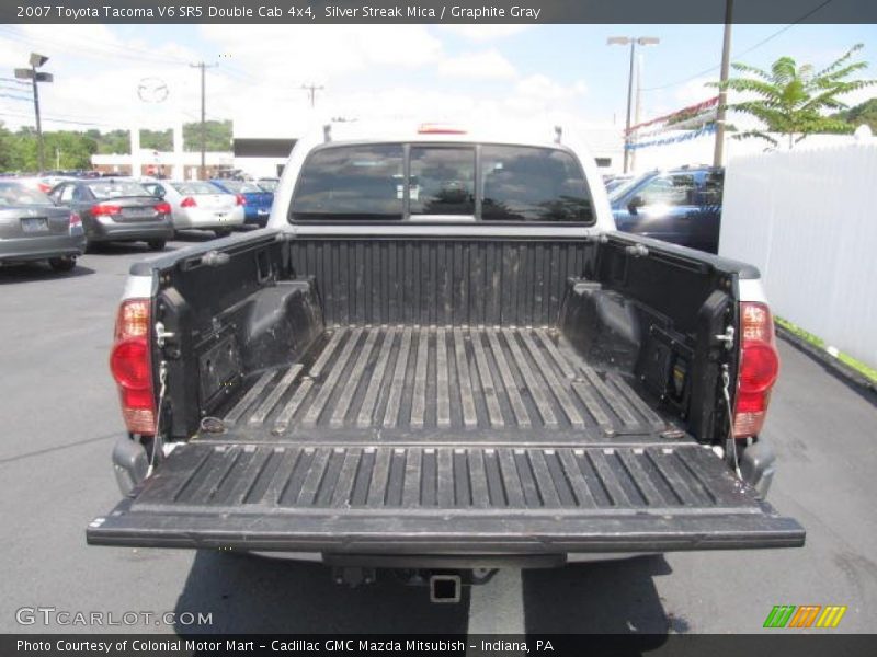 Silver Streak Mica / Graphite Gray 2007 Toyota Tacoma V6 SR5 Double Cab 4x4