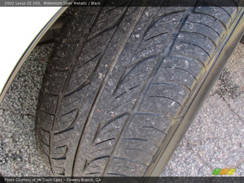 Millennium Silver Metallic / Black 2002 Lexus GS 300
