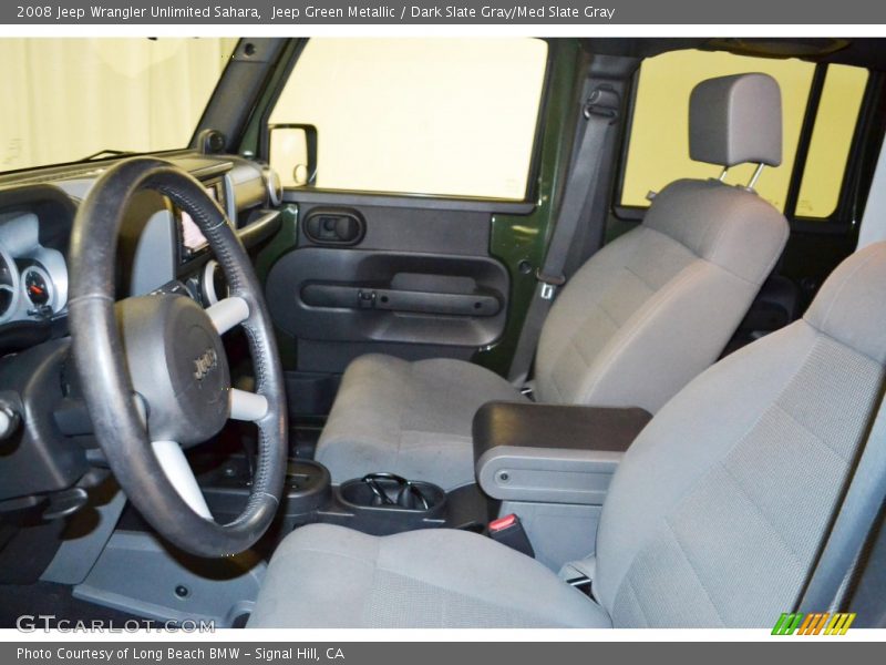 Jeep Green Metallic / Dark Slate Gray/Med Slate Gray 2008 Jeep Wrangler Unlimited Sahara