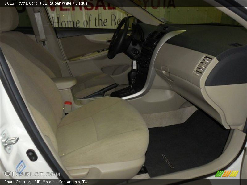Super White / Bisque 2013 Toyota Corolla LE