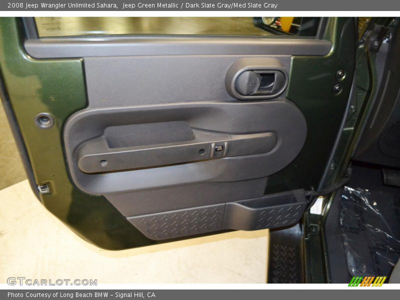 Jeep Green Metallic / Dark Slate Gray/Med Slate Gray 2008 Jeep Wrangler Unlimited Sahara