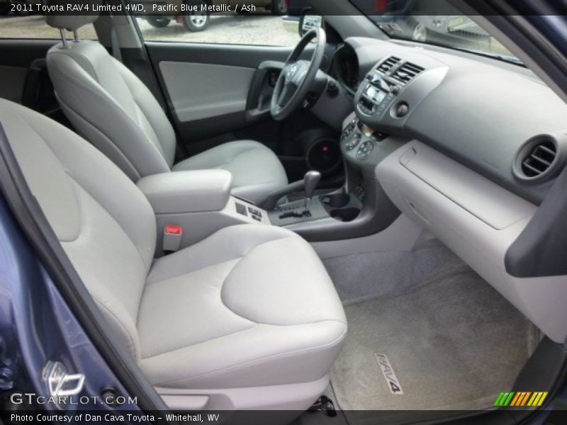 Pacific Blue Metallic / Ash 2011 Toyota RAV4 Limited 4WD