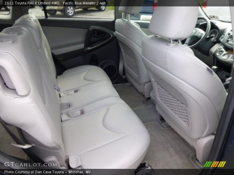 Pacific Blue Metallic / Ash 2011 Toyota RAV4 Limited 4WD