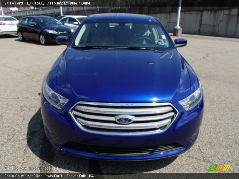  2014 Taurus SEL Deep Impact Blue