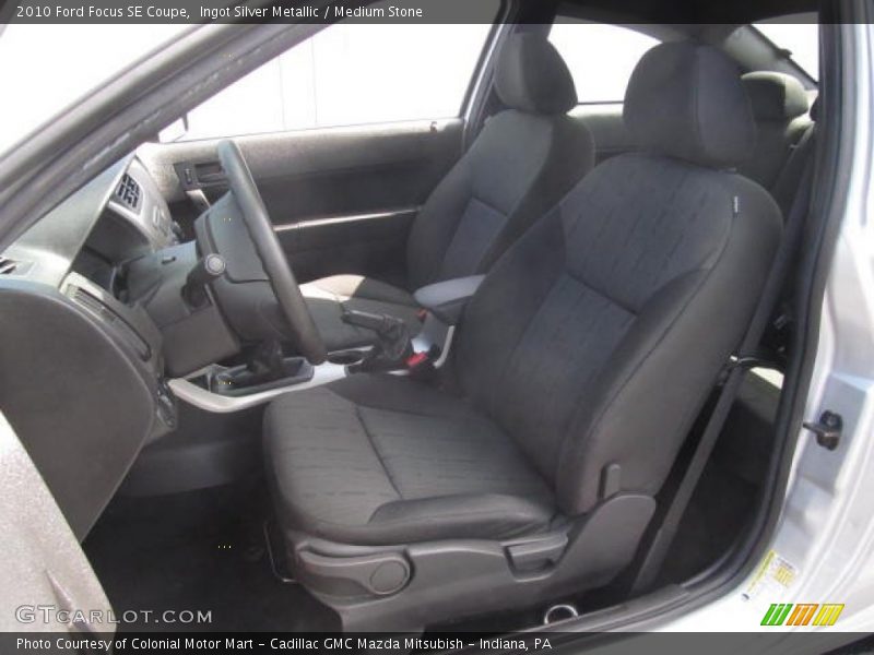 Ingot Silver Metallic / Medium Stone 2010 Ford Focus SE Coupe