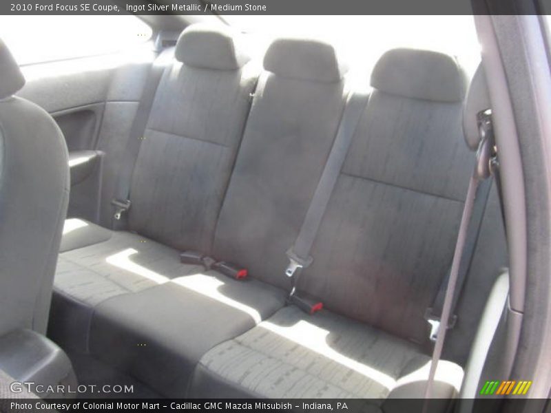 Ingot Silver Metallic / Medium Stone 2010 Ford Focus SE Coupe
